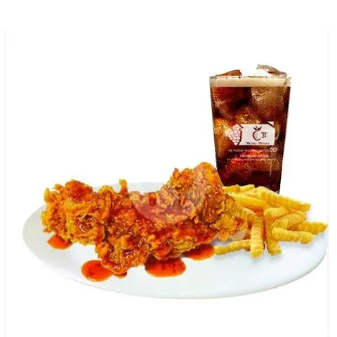 Hình ảnh Combo đùi gà không xương sốt