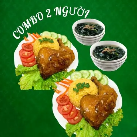 Hình ảnh Combo cơm gà cho 2 người