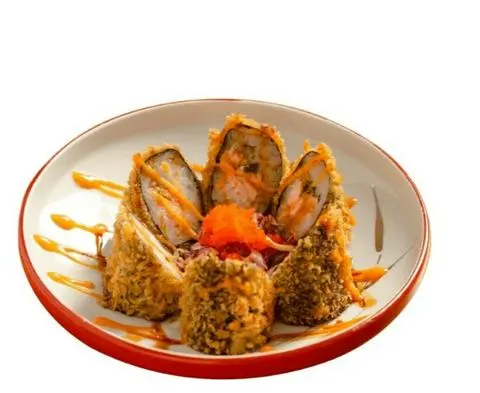 Hình ảnh maki cá hồi chiên furai