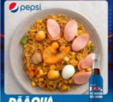 Hình ảnh Mỳ trộn xúc xích - 1 pepsi