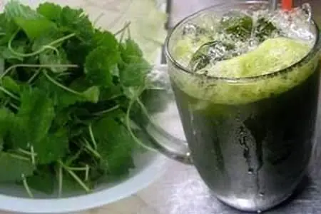 Hình ảnh rau má sữa đậu xanh béo ly 800ml
