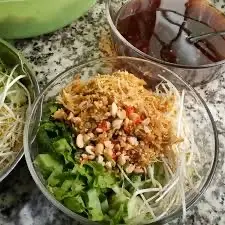 Hình ảnh Bún nước tương Bì chay