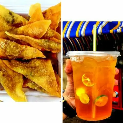 Hình ảnh Combo 6 Miếng Hoành Thánh + Trà Tắc