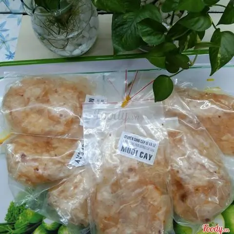 Hình ảnh Bánh Tráng Muối Cay