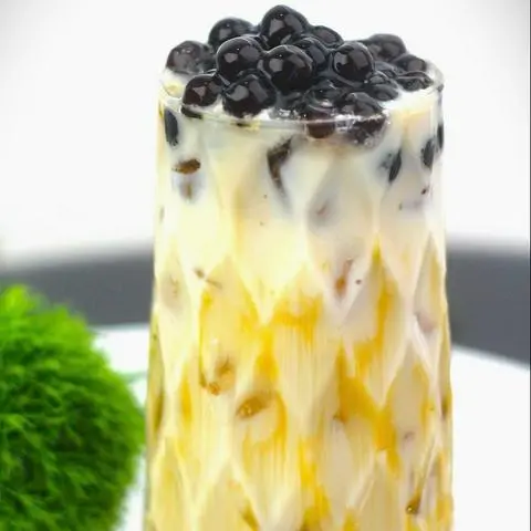 Hình ảnh Trà sữa caramel - Caramel milk tea