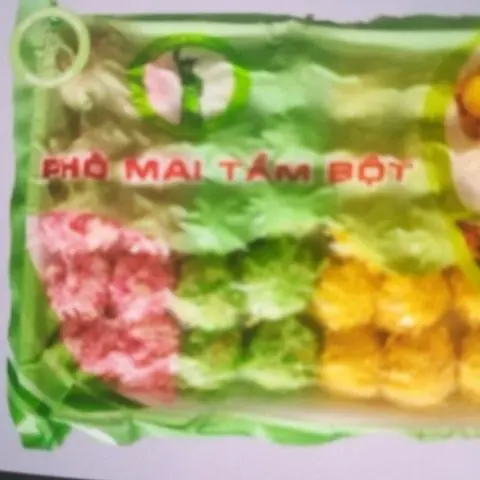 Hình ảnh phô mai viên 3 màu 