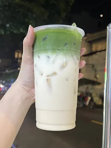Hình ảnh Matcha sữa gấu