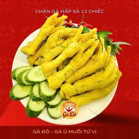 Hình ảnh Chân Gà Hấp Sả ( 12 chiếc )