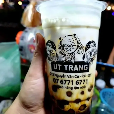 Hình ảnh Sữa tươi trân châu đường đen