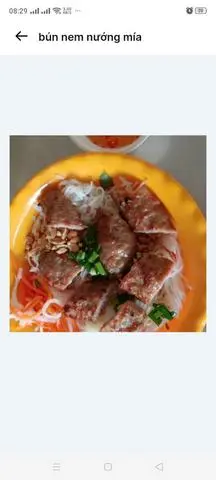 Hình ảnh Bún nem nướng
