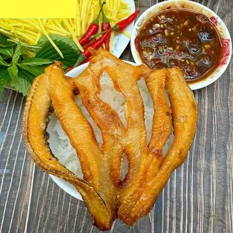 Hình ảnh khô cá lóc chiên giòn