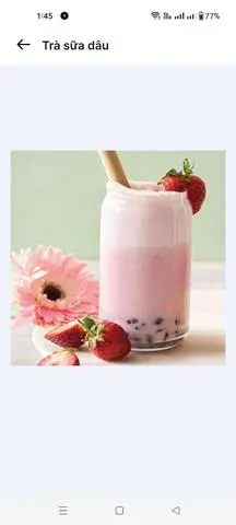 Hình ảnh Trà sữa Dâu 