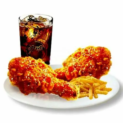 Hình ảnh Combo 2 gà sốt ( Đùi, Cánh )