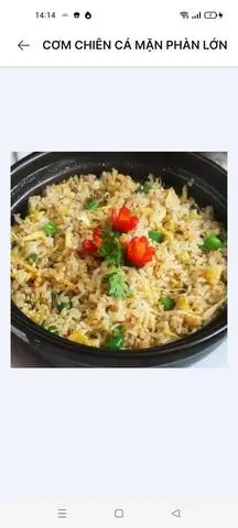 Hình ảnh CƠM CHIÊN CÁ MẶN PHẦN LỚN