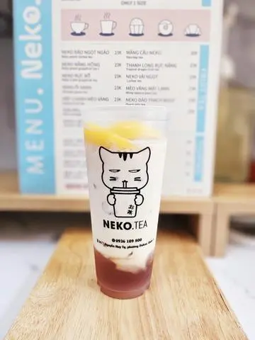 Hình ảnh Neko Đào Thạch Ngọt 700ML