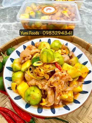 Hình ảnh Chân gà rút xương sốt Thái - 1kg