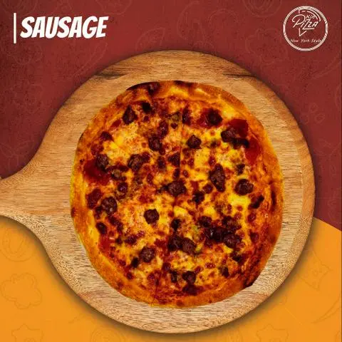 Hình ảnh Sausage Pizza Kích Cỡ 24Cm