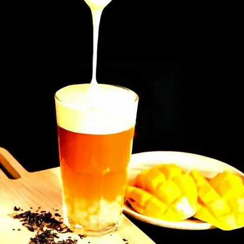 Hình ảnh Trà ô long xoài macchiato
