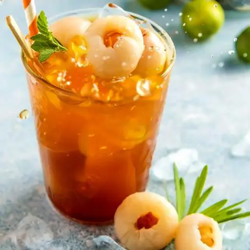 Hình ảnh Trà  Vải ly 700ml