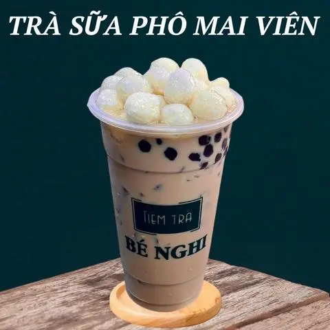 Hình ảnh Trà sữa phô mai viên