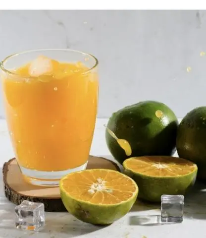 Hình ảnh nước cam tươi ly to 