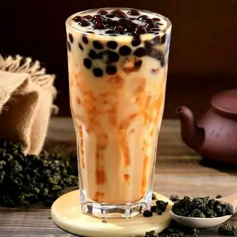 Hình ảnh Hồng trà trân châu
