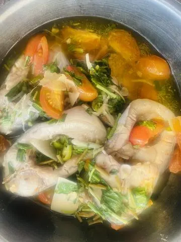 Hình ảnh Cơm Canh Chua Măng Cá Basa