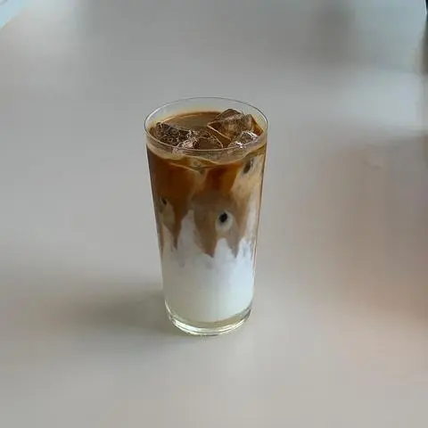 Hình ảnh Coffee latte sữa gấu