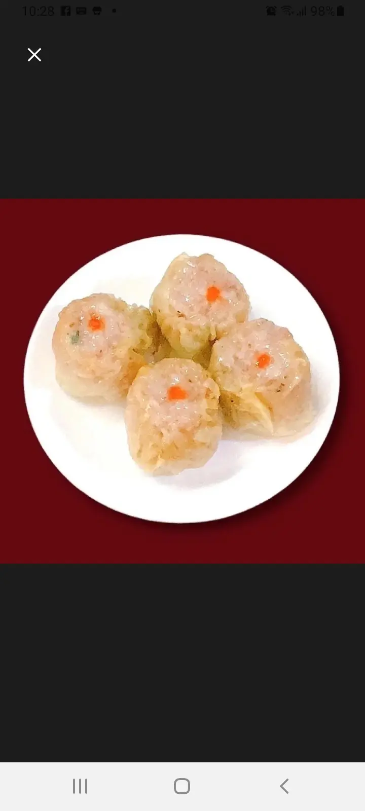 Hình ảnh xíu mại khô ( 1 phần 5 viên )
