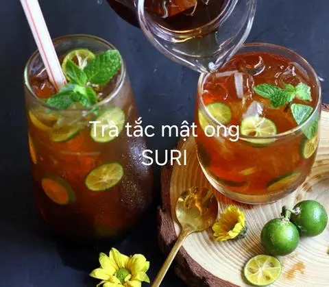 Hình ảnh Trà tắc mật ong rừng nguyên chất - size 700ml