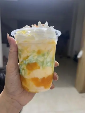 Hình ảnh Sinh tố đá xay vị xoài