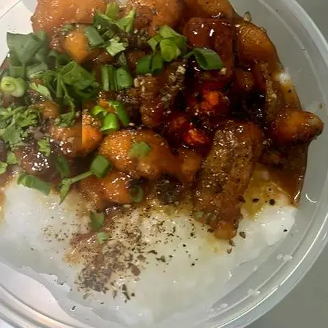 Hình ảnh Cháo cá lóc kho tiêu