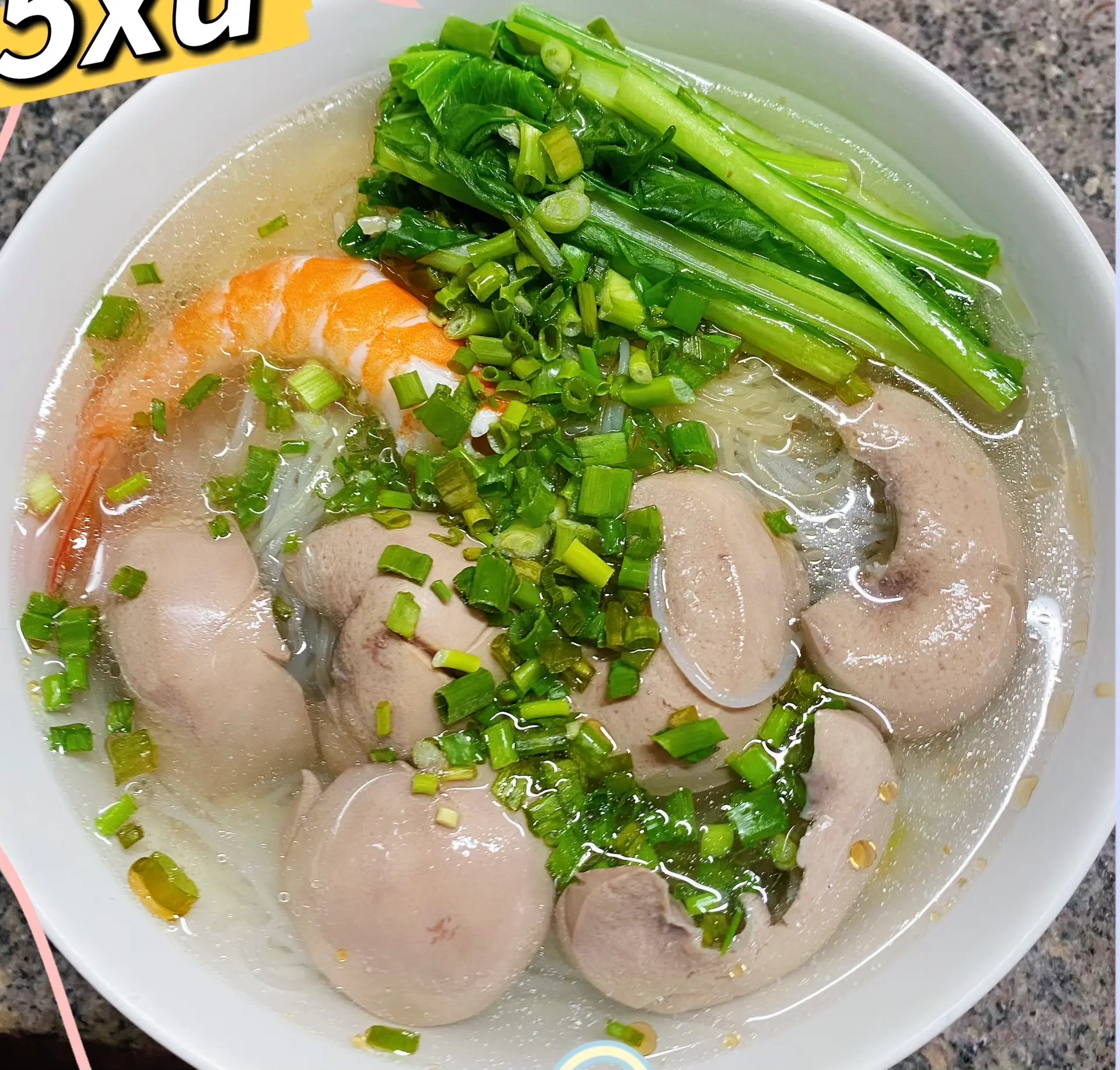 Hình ảnh Hủ tiếu tôm cật