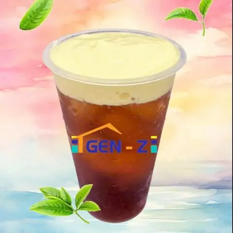 Hình ảnh Latte hồng trà size L