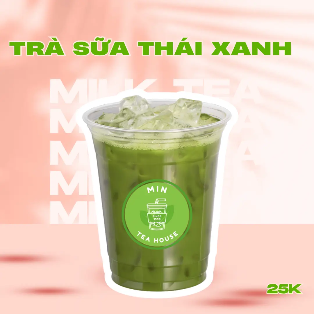 Hình ảnh Trà Sữa Thái Xanh