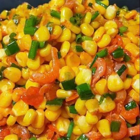 Hình ảnh Combo bắp xào Bơ ruốc+ nước sâm đường phèn 