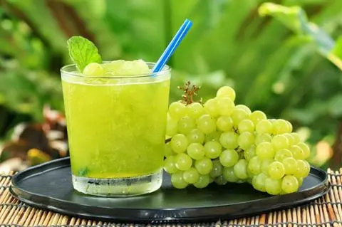 Hình ảnh Nước Ép Nho Xanh 