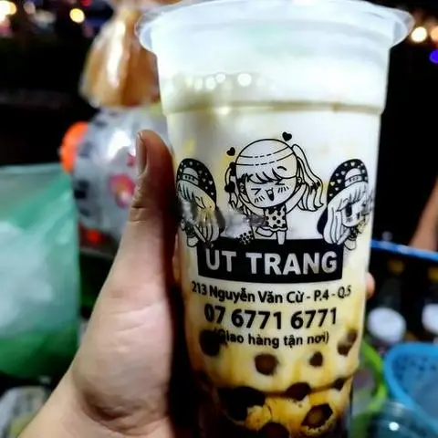 Hình ảnh Sữa tươi trân châu đường đen