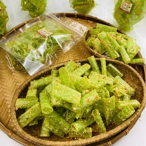 Hình ảnh Bánh Tráng Cuộn Lá Dứa 