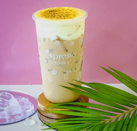Hình ảnh Trà sữa kem trứng nướng
