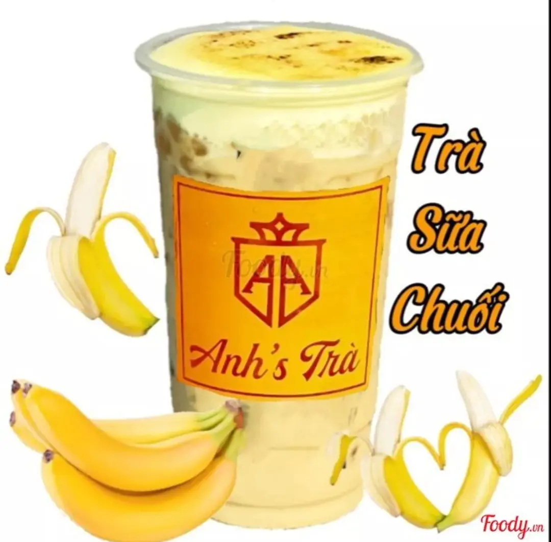 Hình ảnh Trà Sữa Chuối Kem Trứng Nướng 