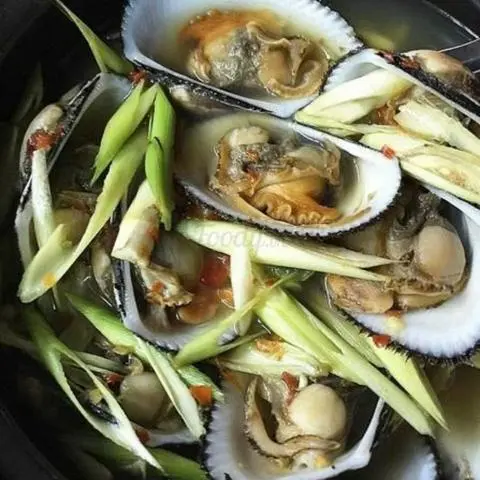 Hình ảnh Sò lông hấp sả