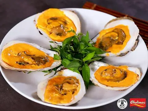 Hình ảnh Hàu nướng phô mai 