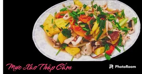 Hình ảnh Mực Xào Thập Cẩm