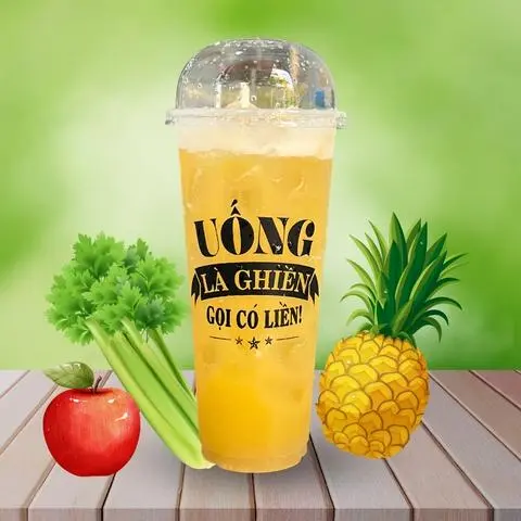 Hình ảnh Nước ép Táo + Thơm + Cần Tây