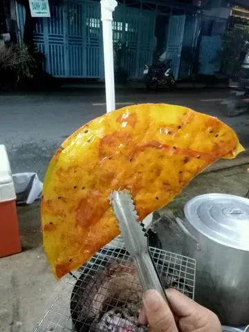 Hình ảnh bánh tráng nướng