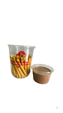 Hình ảnh Bánh Que Mặn + Sốt Cacao