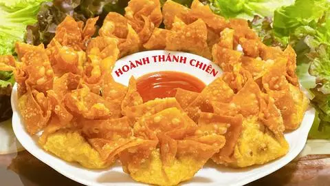 Hình ảnh Hoành thánh chiên