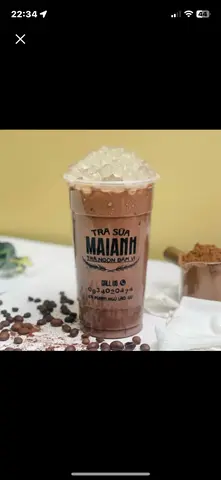 Hình ảnh Trà sữa socola trân châu trắng
