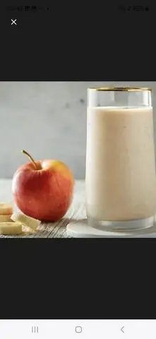 Hình ảnh Sinh tố táo - chuối
